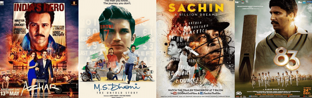 Top Bollywood Cricket Movies of all time